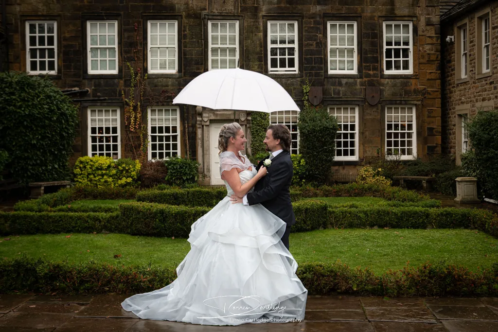 Rainy wedding at Whitley Hall Sheffield, Darren Cartledge Photography