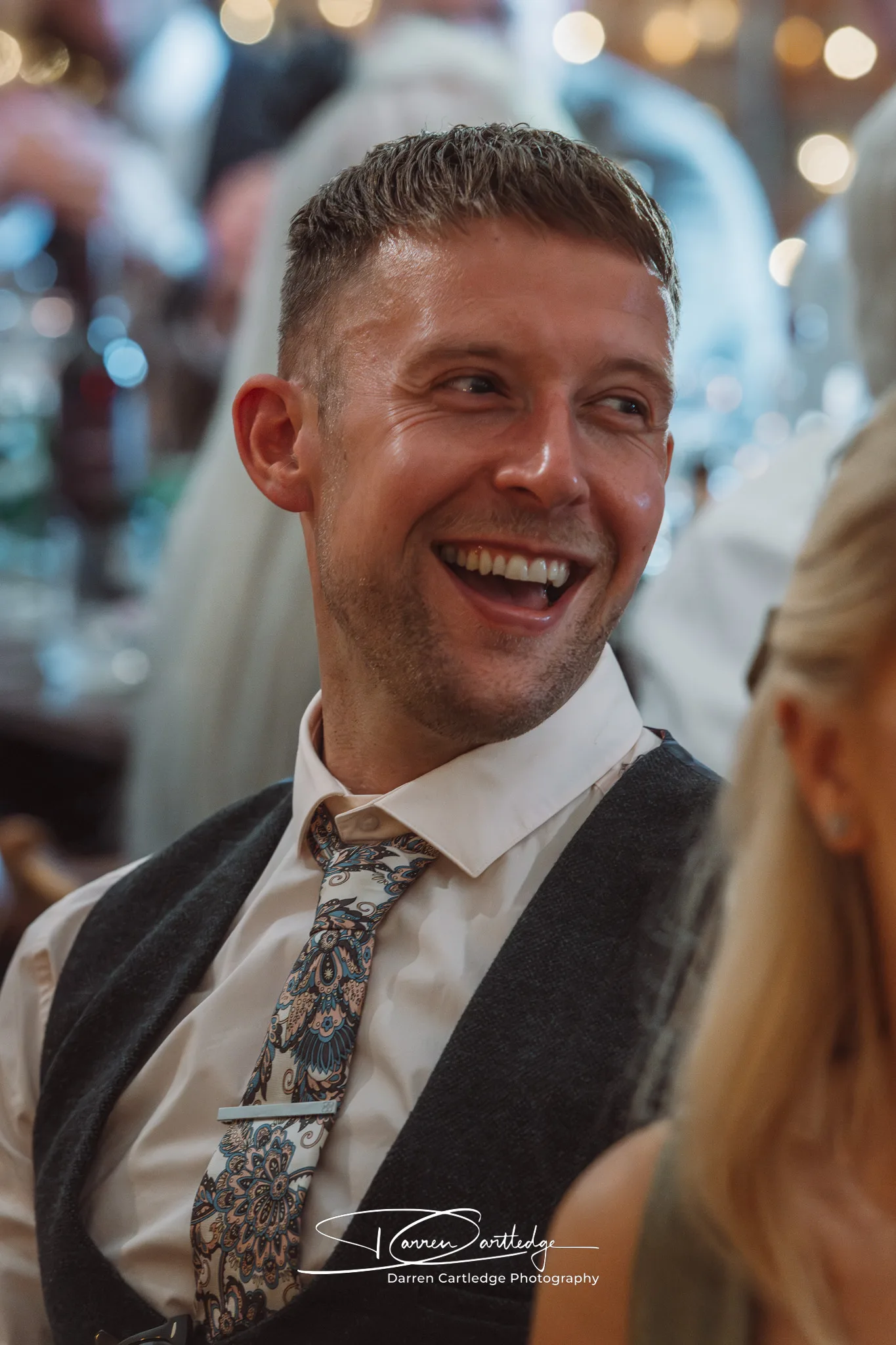 Hull Wedding Photographer - Candid captured by my second photographer.
